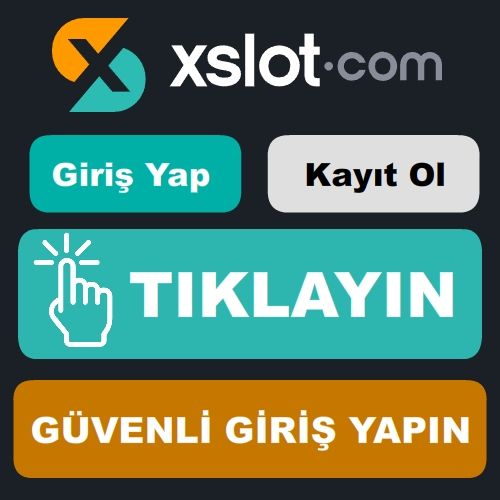 xslot logo ve giriş resmi